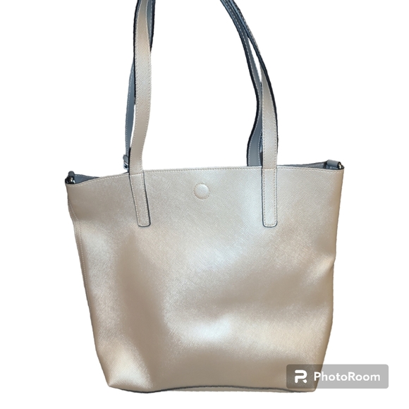 Tote purse bag metallic pink NWT - Picture 1 of 8